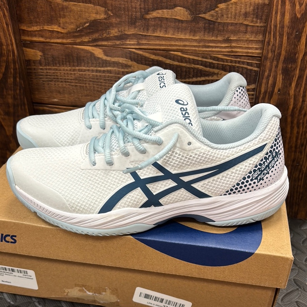 ASICS Women's Blue Running gel game pickleball Shoes